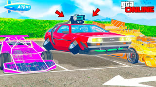 GTA 5 - РАНДОМ ВЫБРАЛ МНЕ ЛЕТАЮЩИЙ ДЕЛОРИАН ИЗ 50 МАШИН ! - БИТВА РАНДОМА В ГТА 5 ОНЛАЙН